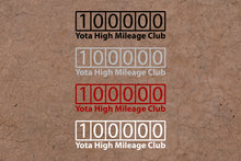 Odometer Decal