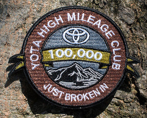 100,000 Mile Bronze Patch