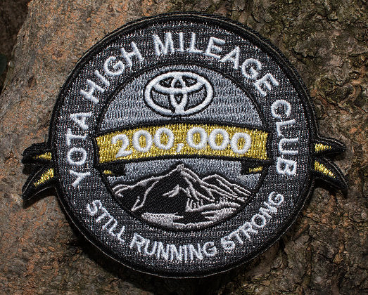 200,000 Mile Silver Patch