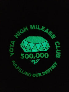500,000 Mile Diamond Patch (Glow In The Dark)