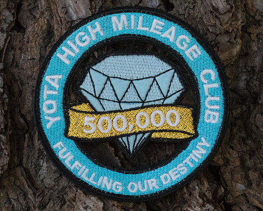 500,000 Mile Diamond Patch (Glow In The Dark)